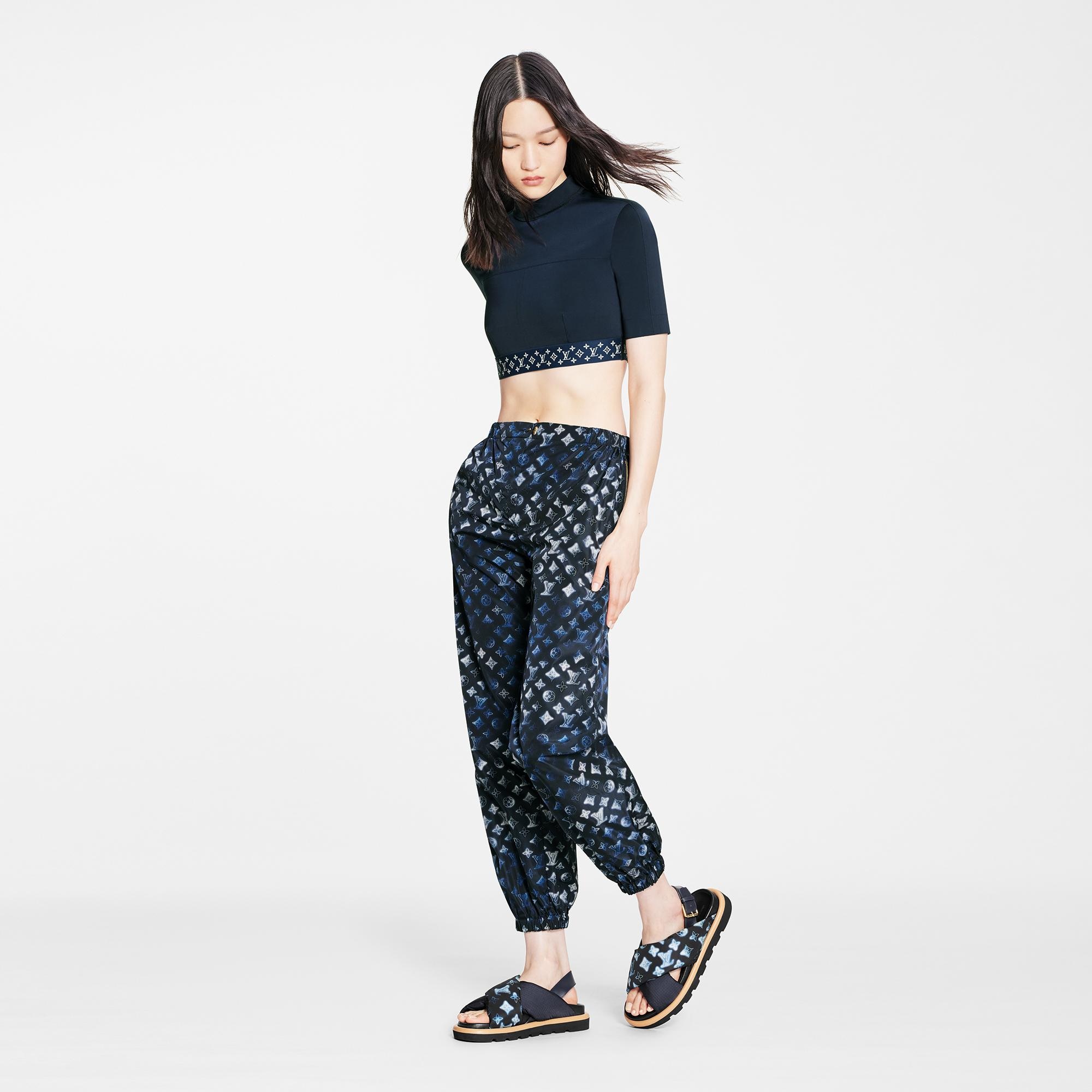 Mahina Monogram Jogging Pants Women Ready to Wear LOUIS